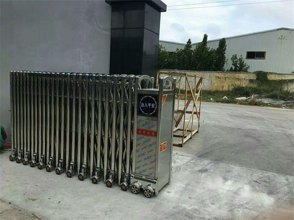 伸缩门图例